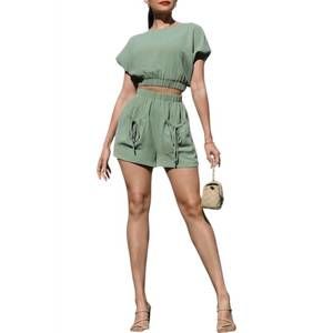 NEW DRESS DAY garden party set in sage green